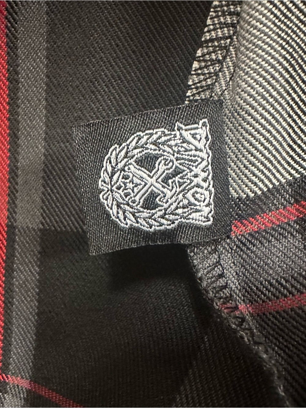 DIXXON DFC Youth Division button up flannel Cro-mags - Picture 5 of 7